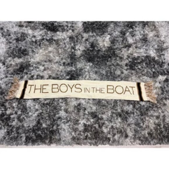 Guinness Unisex Brown Knit Scarf Winter Neck Warmer "The Boys in the Boat" - Picture 3 of 4